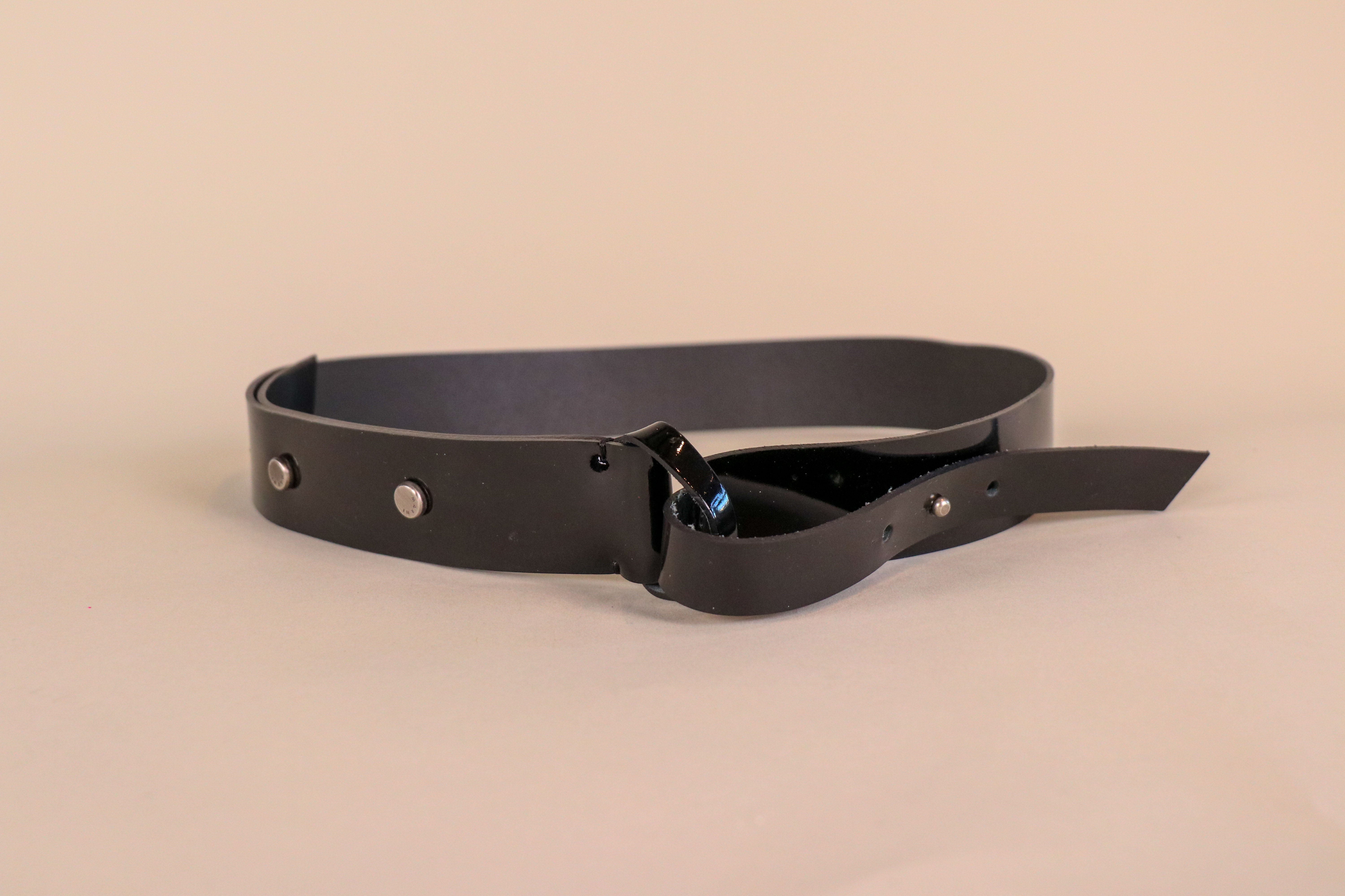 Marni - Black Patent Leather Belt - M – MADE by DWC display picture 1