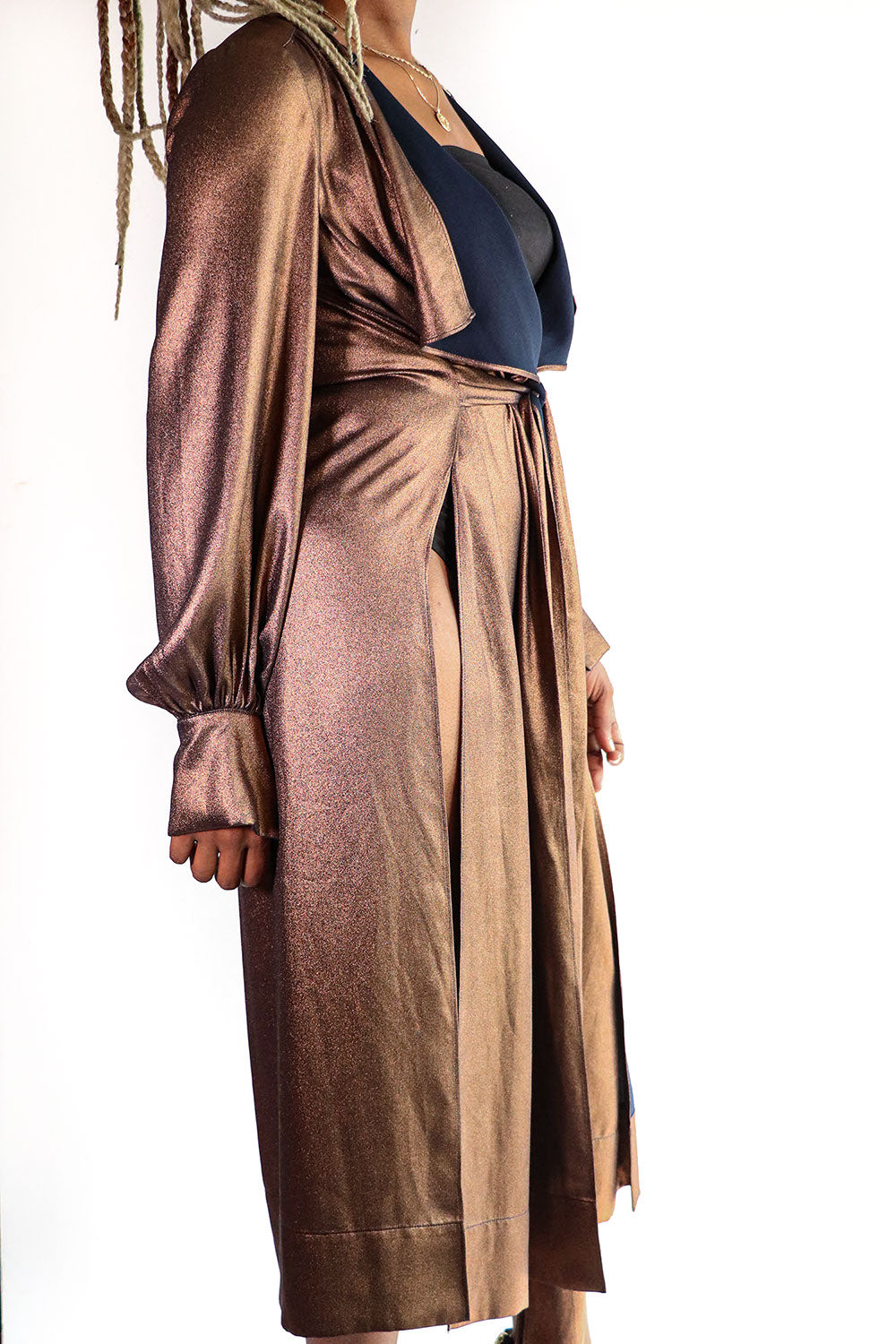 brown and cream dress Brunch Date Dress