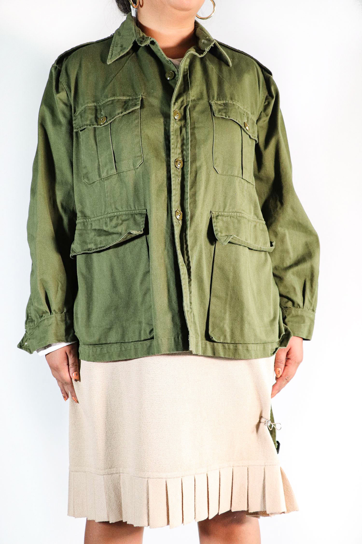 Retro on sale army jacket