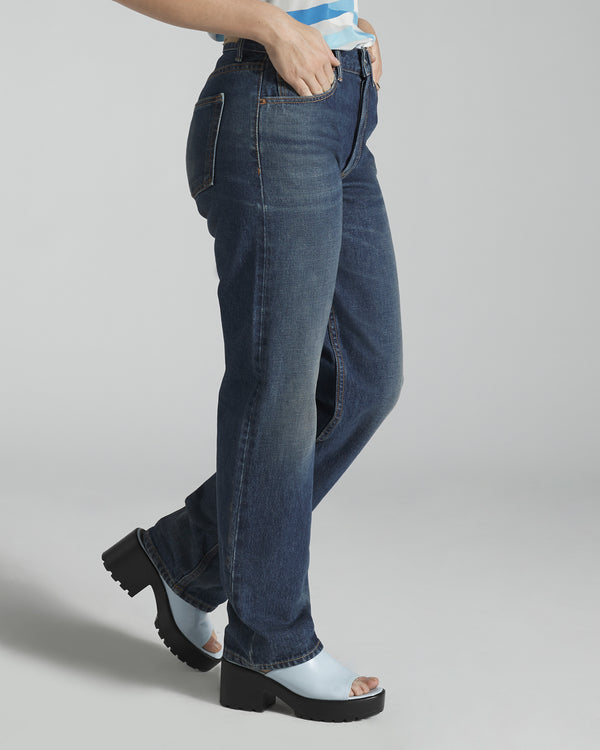 GRLFRND - Helena High Rise Straight Leg Jeans - 26
