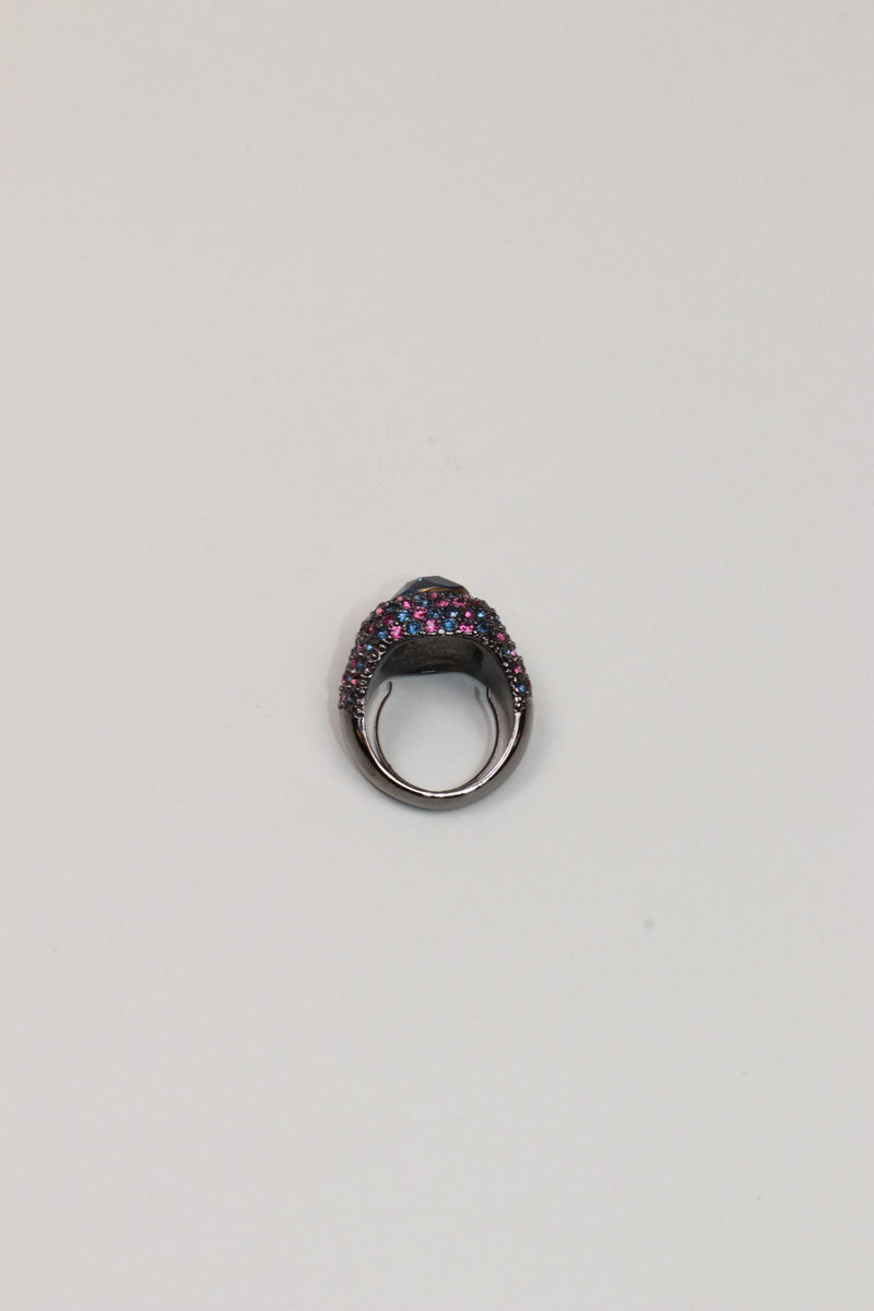 Kenneth Jay Lane - Sapphire Stone Ring - 9.5