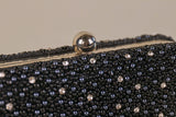 St Xavier - Black Mini Pearl Clutch