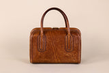 Vintage Lamprom Brown Leather Bag