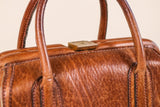 Vintage Lamprom Brown Leather Bag