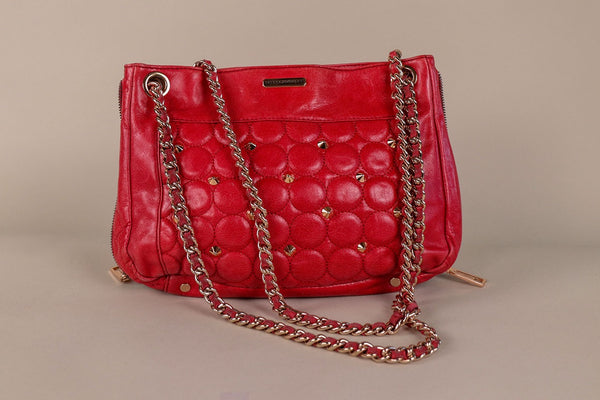 Rebecca Minkoff - Red Studded Shoulder Bag