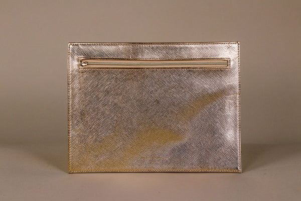 Givenchy - Laminated Leather Flat Pouch