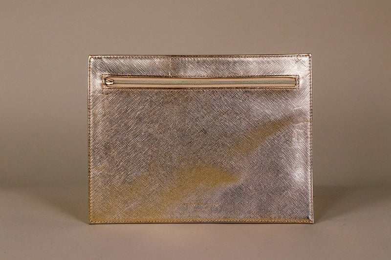 Givenchy - Laminated Leather Flat Pouch