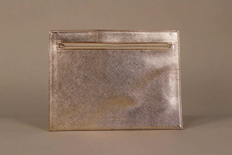 Givenchy - Laminated Leather Flat Pouch