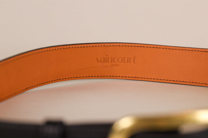 Vaincourt Paris - La Captivante Pebbled Leather Belt - S