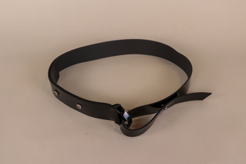 Marni - Black Patent Leather Belt - M