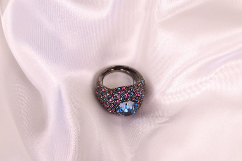 Kenneth Jay Lane - Sapphire Stone Ring - 9.5