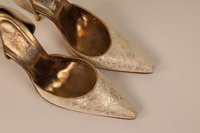 Versus Versace - Vintage Gold Pumps