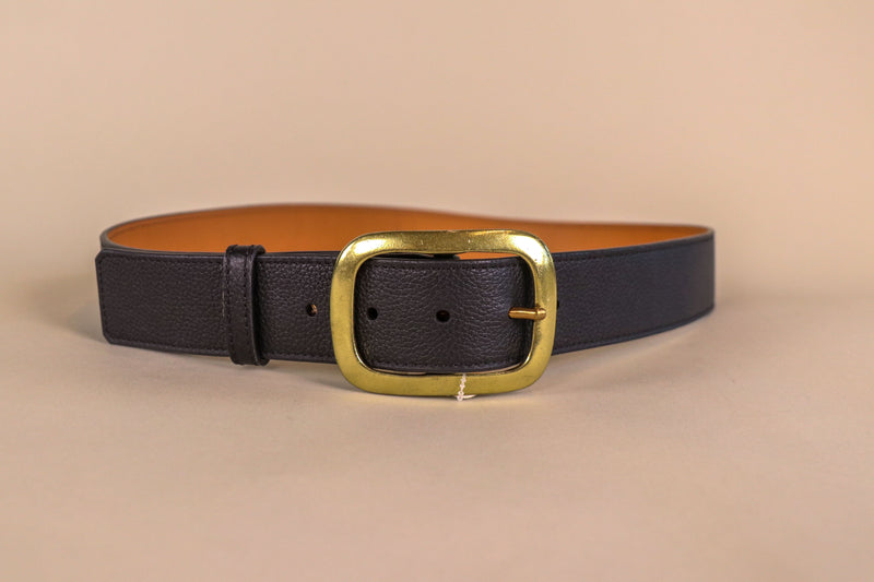 Vaincourt Paris - La Captivante Pebbled Leather Belt - S