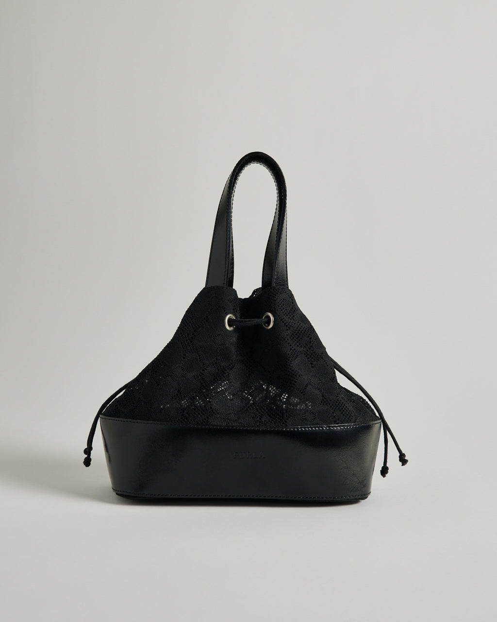 Small la Prima bag in liquid patent leather