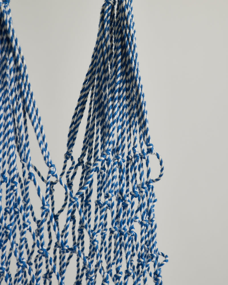 Celine The Fisherman Net Bag - Blue Handle Bags, Handbags