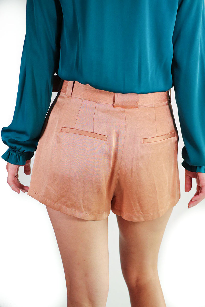 A.L.C. - Delilah Belted Shorts - 4