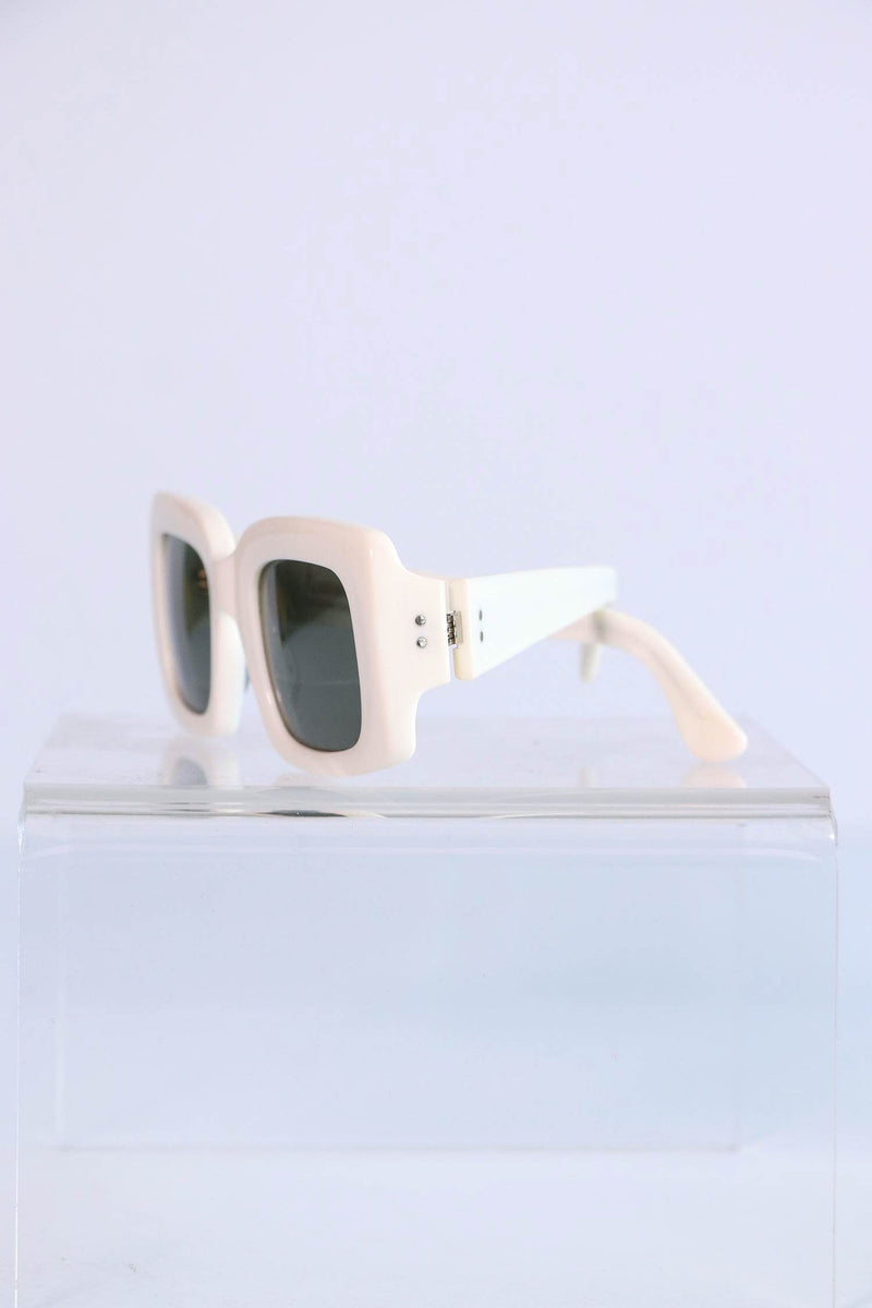 Raen - Flatscreen Unisex Sunglasses - White