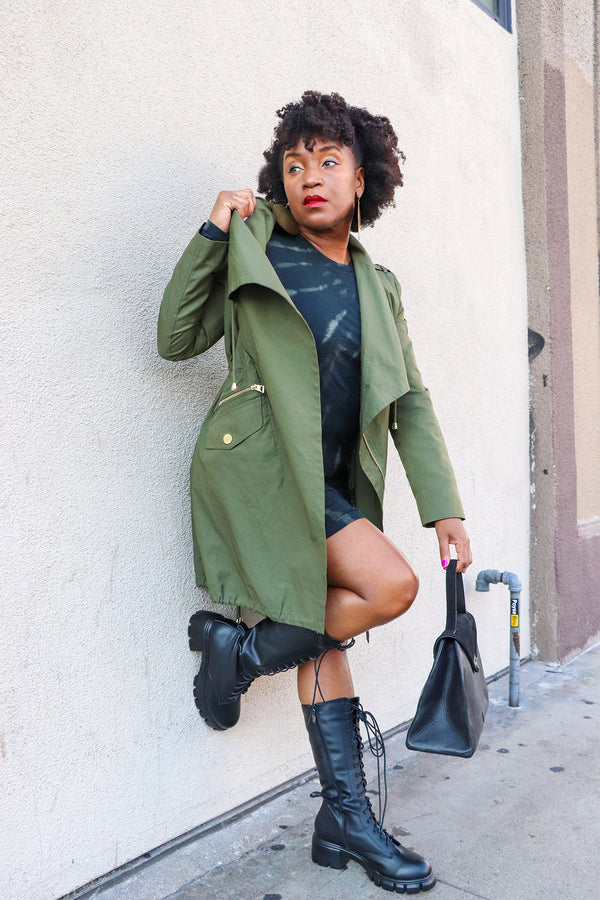 Guess - Olive Trench - M