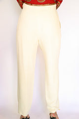 Escada - Vintage Cream Pants - 40