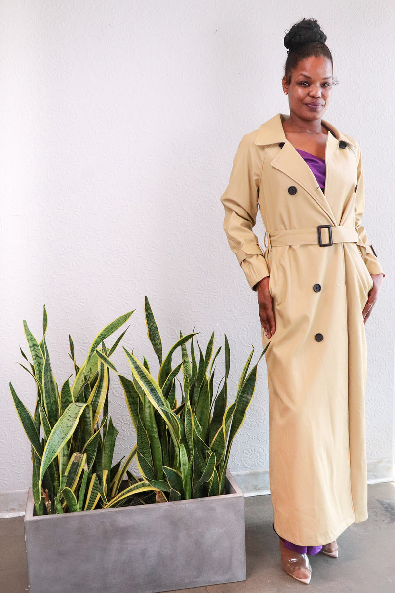 Nasty Gal Belted Trench Coat