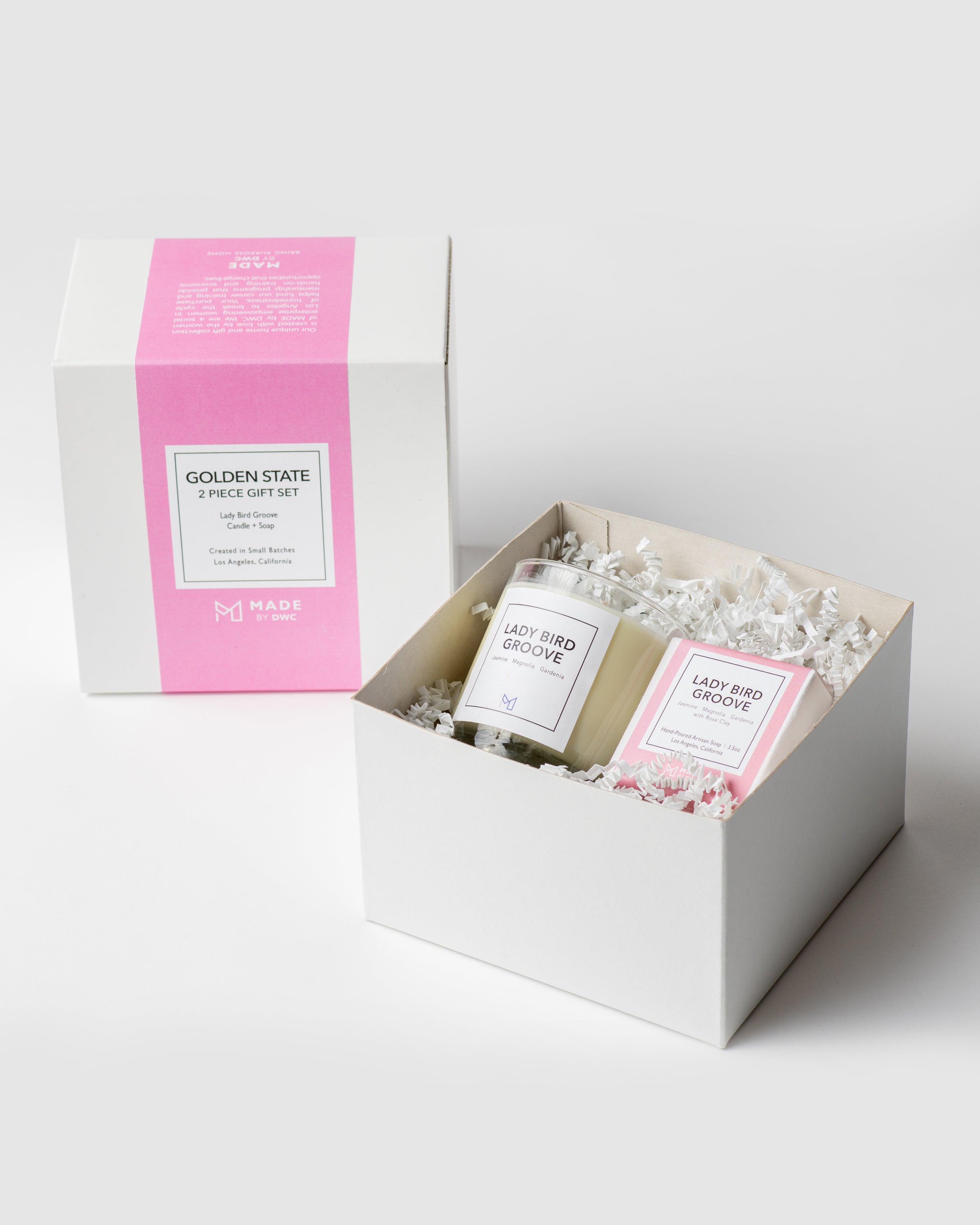 Golden State Candle & Soap Gift Sets MADE by DWC